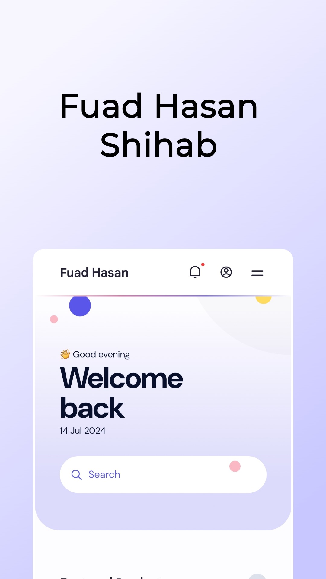 Fuad Hasan Shihab App Screenshots